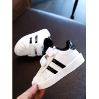 Детские кроссовки-кеды для малыша на липучках Adidas  